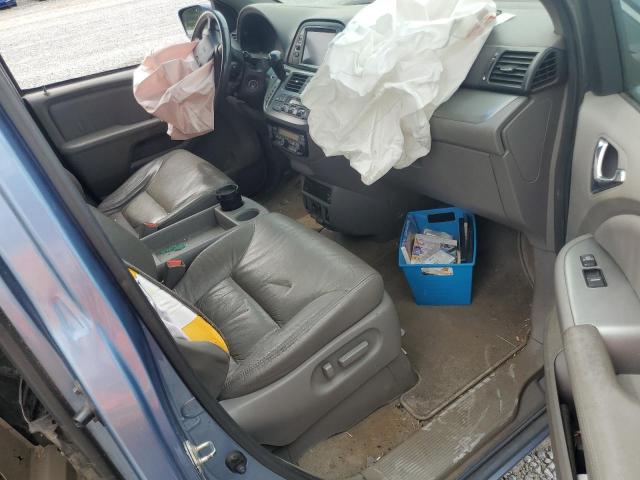 5FNRL3H70AB088973 - 2010 HONDA ODYSSEY EXL BLUE photo 8