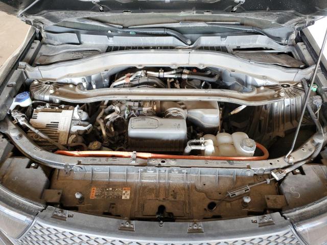 1FM5K8AW7LGB84989 - 2020 FORD EXPLORER POLICE INTERCEPTOR BLACK photo 11