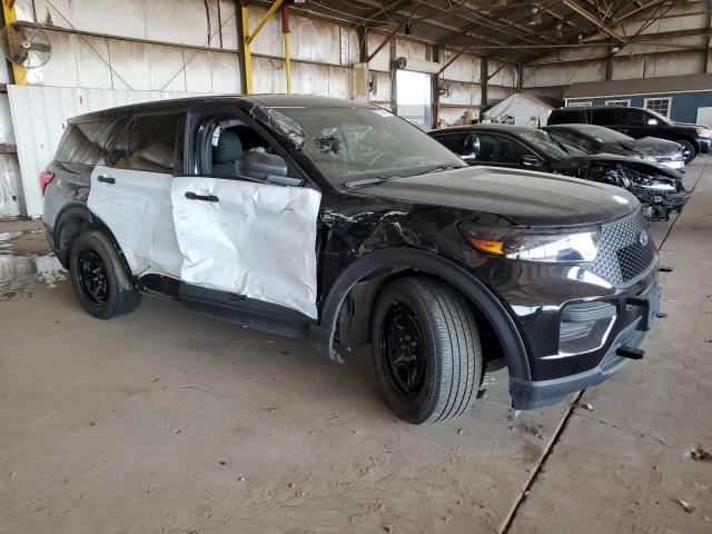 1FM5K8AW7LGB84989 - 2020 FORD EXPLORER POLICE INTERCEPTOR BLACK photo 4