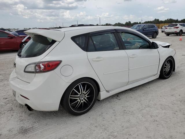 JM1BL1L31D1717664 - 2013 MAZDA SPEED 3 WHITE photo 3