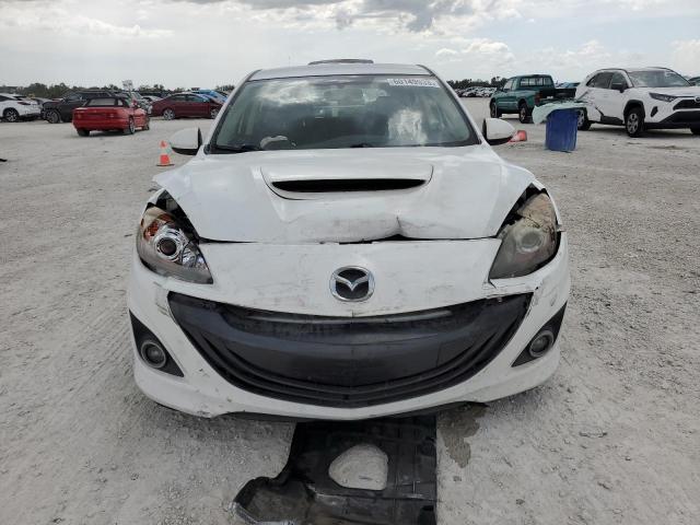 JM1BL1L31D1717664 - 2013 MAZDA SPEED 3 WHITE photo 5