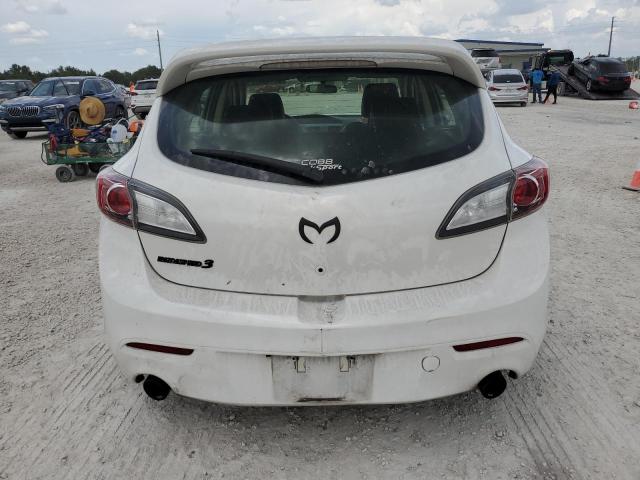 JM1BL1L31D1717664 - 2013 MAZDA SPEED 3 WHITE photo 6