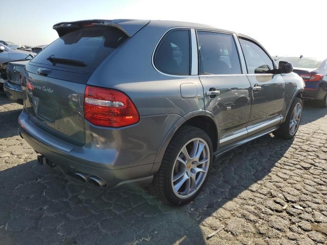 WP1AC29P98LA95576 - 2008 PORSCHE CAYENNE TURBO GRAY photo 3