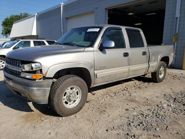 1GCGK13U92F150671 - 2002 CHEVROLET SILVERADO K1500 HEAVY DUTY TAN photo 1