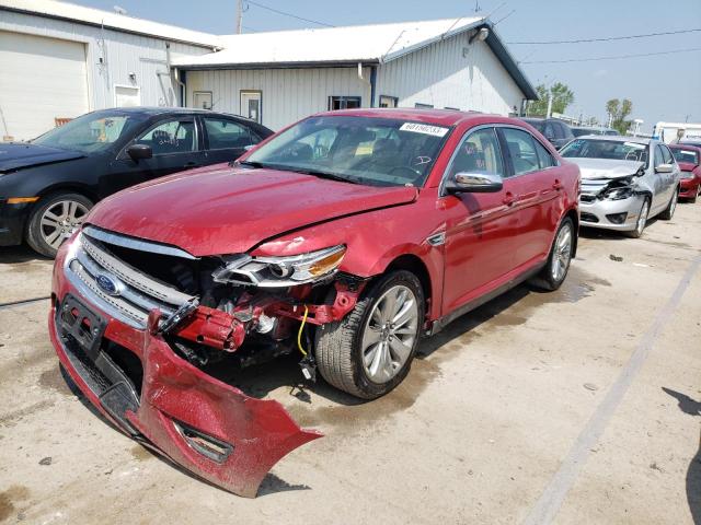 1FAHP2FW4BG102570 - 2011 FORD TAURUS LIMITED RED photo 1