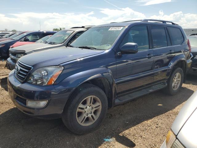 JTJBT20X240042455 - 2004 LEXUS GX 470 BLUE photo 1