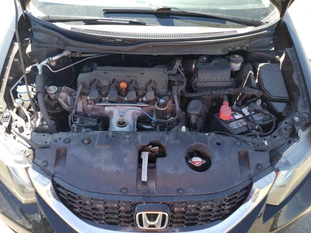 2HGFB2F90FH531890 - 2015 HONDA CIVIC EXL შავი ფოტო 11