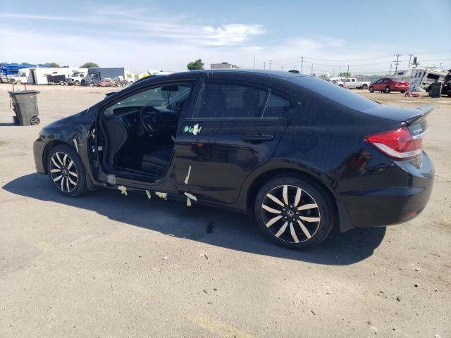 2HGFB2F90FH531890 - 2015 HONDA CIVIC EXL შავი ფოტო 2