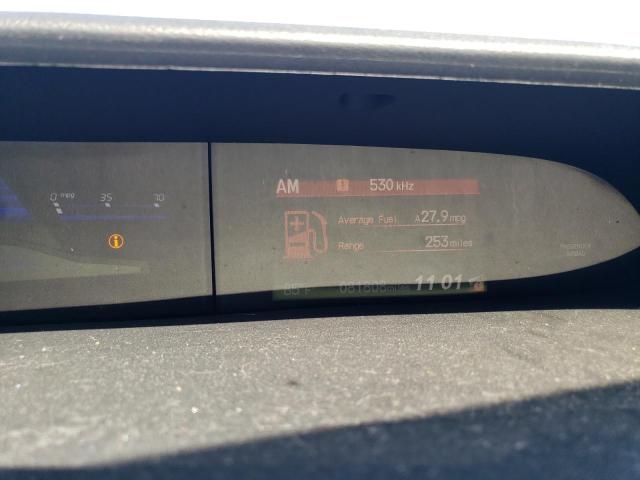 2HGFB2F90FH531890 - 2015 HONDA CIVIC EXL შავი ფოტო 9