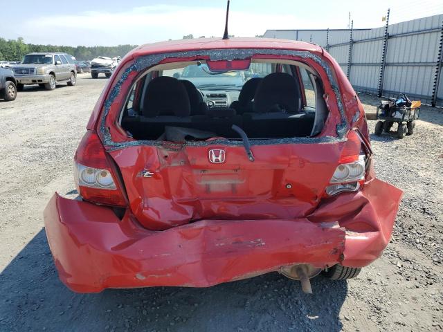 JHMGD384X8S018595 - 2008 HONDA FIT RED photo 6