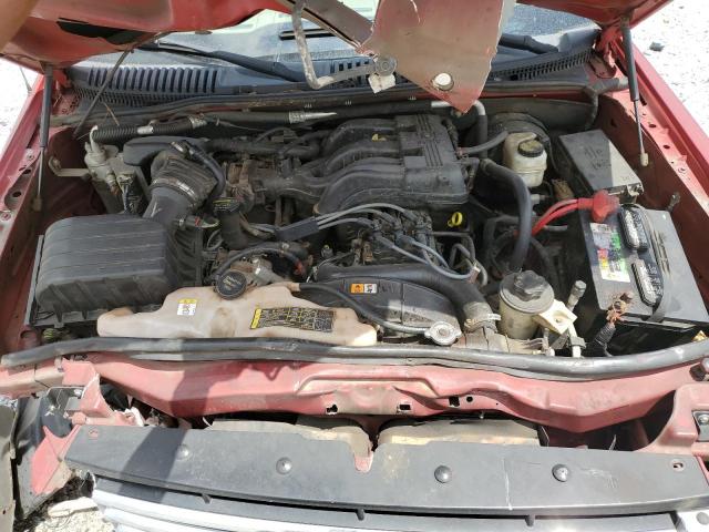 1FMEU73E19UA11004 - 2009 FORD EXPLORER XLT წითელი ფოტო 12