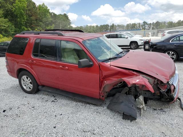 1FMEU73E19UA11004 - 2009 FORD EXPLORER XLT წითელი ფოტო 4