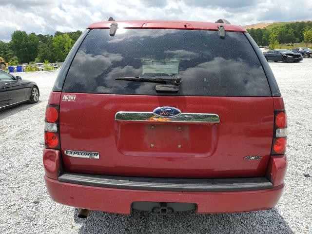 1FMEU73E19UA11004 - 2009 FORD EXPLORER XLT წითელი ფოტო 6