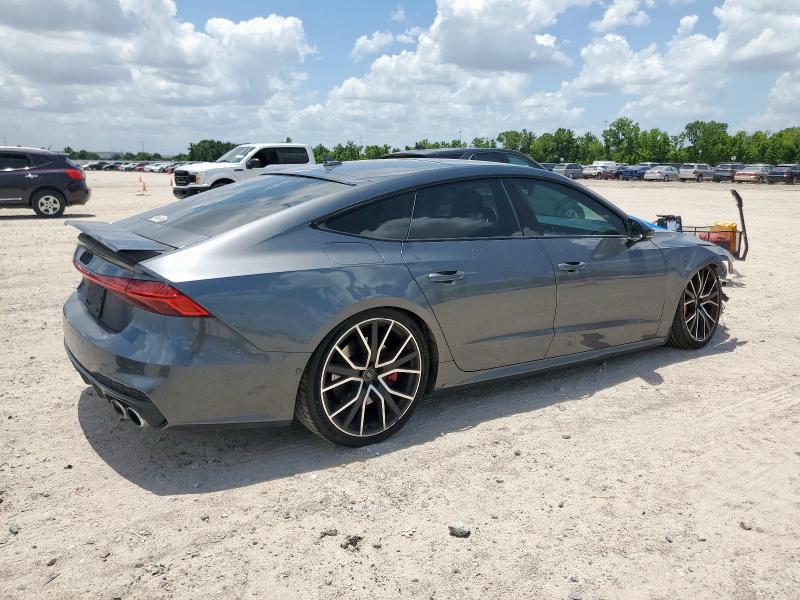 WAUSFBF25MN079151 - 2021 AUDI S7 PRESTIGE GRAY photo 3
