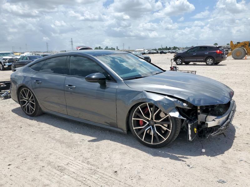 WAUSFBF25MN079151 - 2021 AUDI S7 PRESTIGE GRAY photo 4