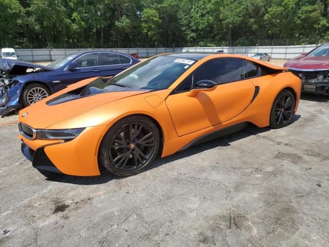WBY2Z2C55FV391447 - 2015 BMW I8 ORANGE photo 1