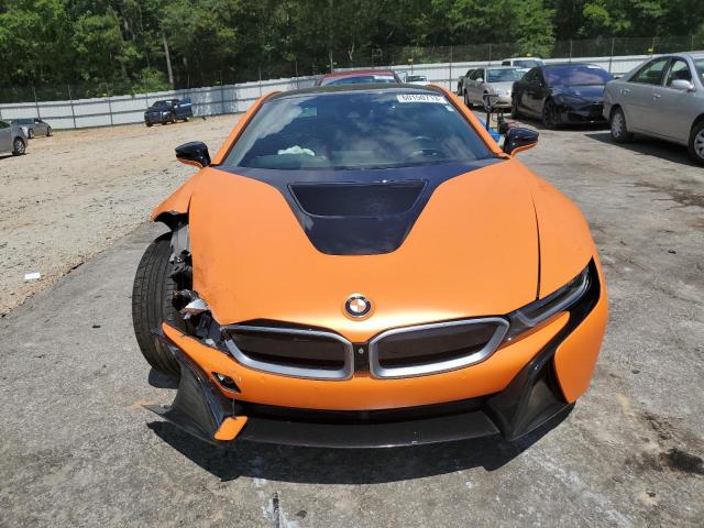 WBY2Z2C55FV391447 - 2015 BMW I8 ORANGE photo 5