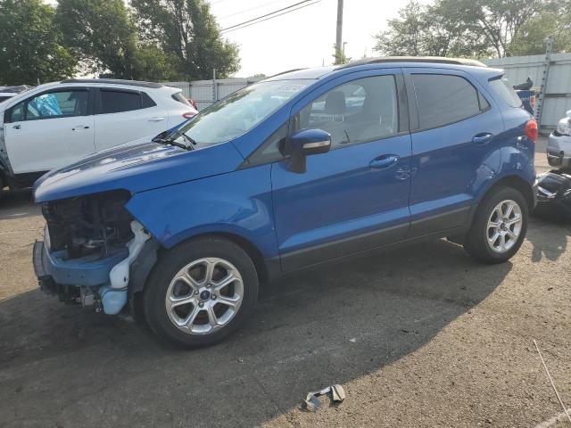 MAJ3P1TEXJC216045 - 2018 FORD ECOSPORT SE ლურჯი ფოტო 1
