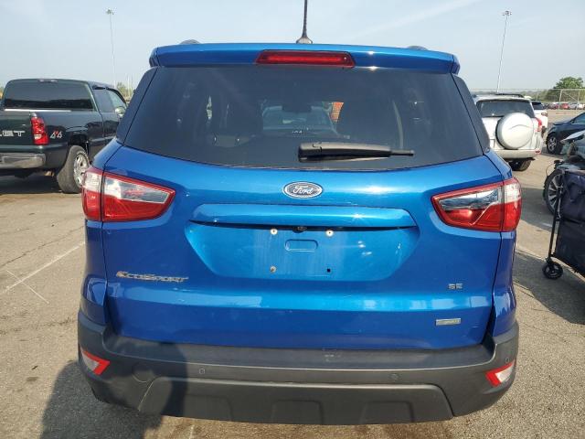 MAJ3P1TEXJC216045 - 2018 FORD ECOSPORT SE ლურჯი ფოტო 6