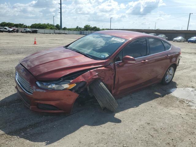 3FA6P0HD2ER211730 - 2014 FORD FUSION SE BURGUNDY photo 1