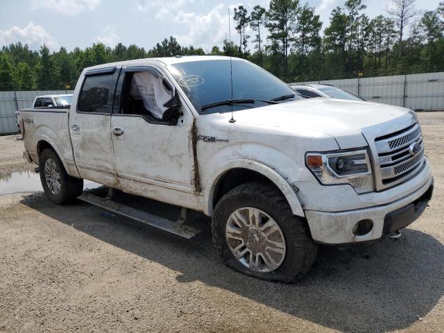 1FTFW1EF4EFB06497 - 2014 FORD F150 SUPERCREW WHITE photo 4