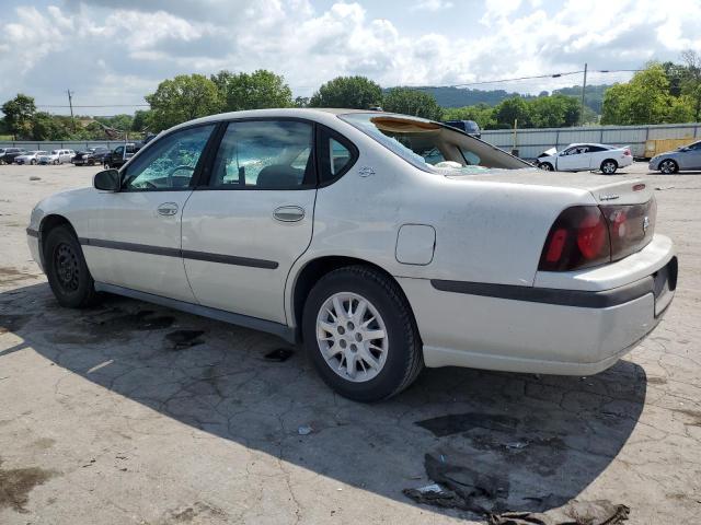 2G1WF52E939418266 - 2003 CHEVROLET IMPALA WHITE photo 2