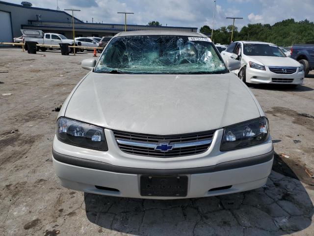 2G1WF52E939418266 - 2003 CHEVROLET IMPALA WHITE photo 5