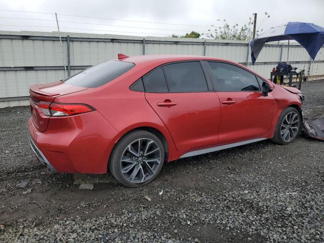 JTDS4RCEXLJ013698 - 2020 TOYOTA COROLLA SE 栗色 照片 3