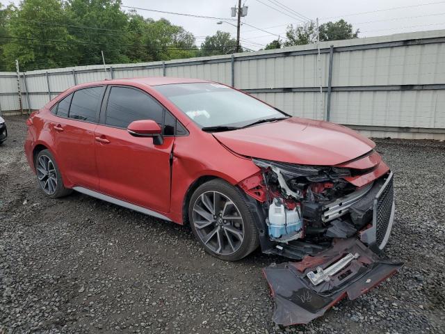 JTDS4RCEXLJ013698 - 2020 TOYOTA COROLLA SE 栗色 照片 4