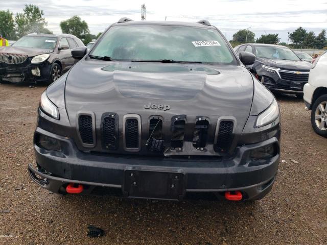 1C4PJMBS3EW232095 - 2014 JEEP CHEROKEE TRAILHAWK GRAY photo 5