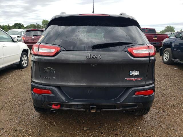 1C4PJMBS3EW232095 - 2014 JEEP CHEROKEE TRAILHAWK GRAY photo 6