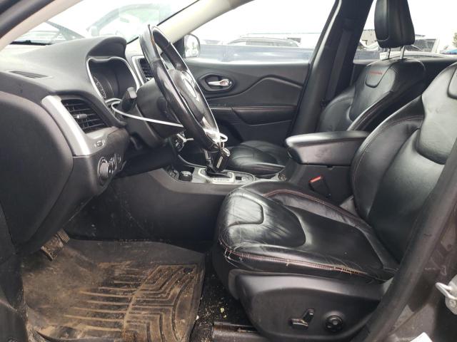 1C4PJMBS3EW232095 - 2014 JEEP CHEROKEE TRAILHAWK GRAY photo 7