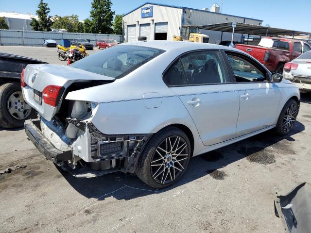 3VW1K7AJ7EM401433 - 2014 VOLKSWAGEN JETTA BASE 灰色 照片 3