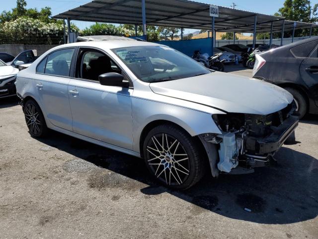 3VW1K7AJ7EM401433 - 2014 VOLKSWAGEN JETTA BASE 灰色 照片 4