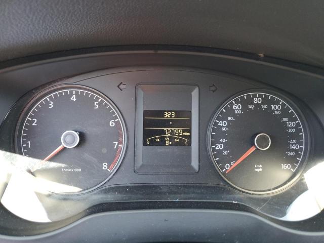 3VW1K7AJ7EM401433 - 2014 VOLKSWAGEN JETTA BASE 灰色 照片 9