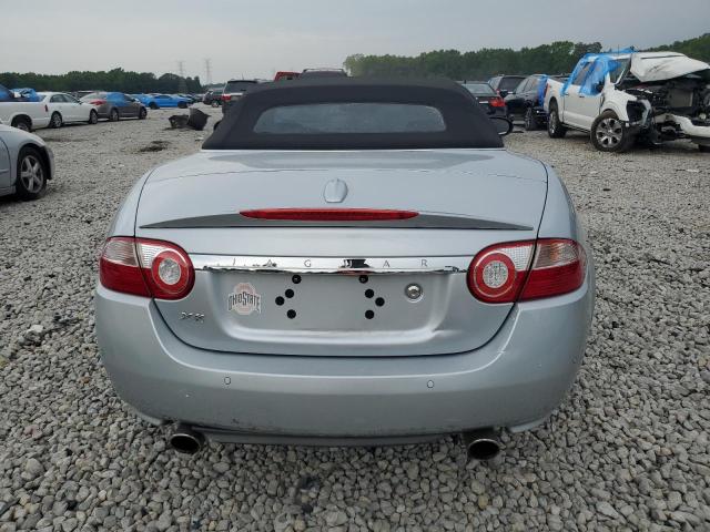 SAJWA44B785B22819 - 2007 JAGUAR XK SILVER photo 6