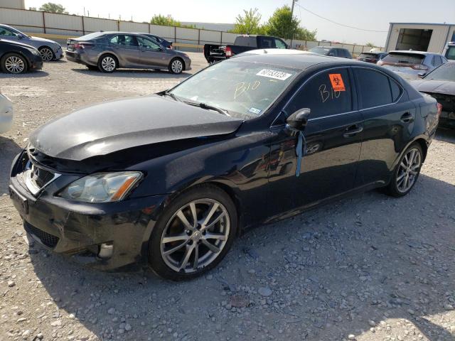 JTHBK262585076379 - 2008 LEXUS IS 250 BLACK photo 1