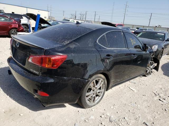 JTHBK262585076379 - 2008 LEXUS IS 250 BLACK photo 3