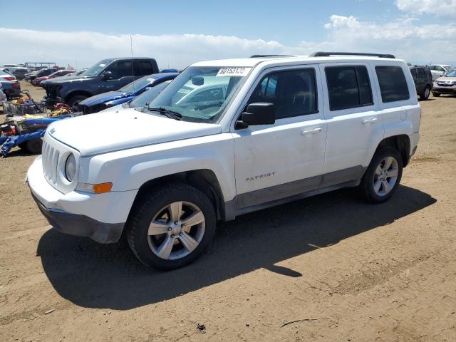 1C4NJRFB1ED910286 - 2014 JEEP PATRIOT-4 LATITUDE WHITE photo 1