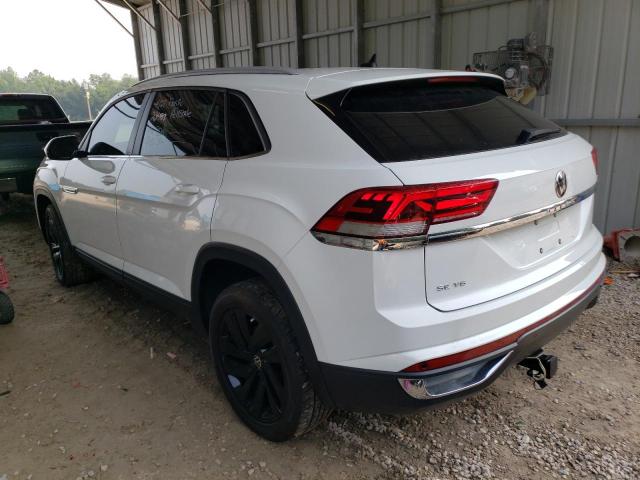 1V2JE2CAXMC235790 - 2021 VOLKSWAGEN ATLAS CROS SE Белый фото 2