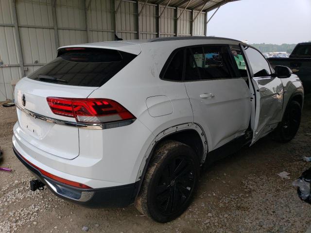 1V2JE2CAXMC235790 - 2021 VOLKSWAGEN ATLAS CROS SE Белый фото 3