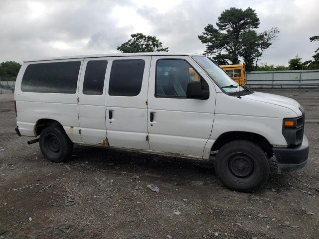 1FBNE31L19DA18034 - 2009 FORD ECONOLINE E350 SUPER DUTY WAGON WHITE photo 4