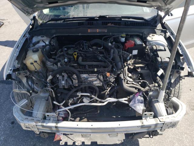 3FA6P0CD1KR118121 - 2019 FORD FUSION SEL SILVER photo 11