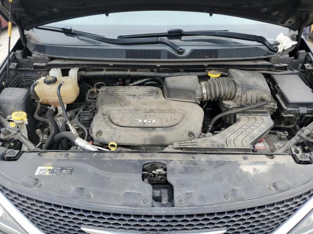 2C4RC1EG9HR525716 - 2017 CHRYSLER PACIFICA TOURING L PLUS BLACK photo 12