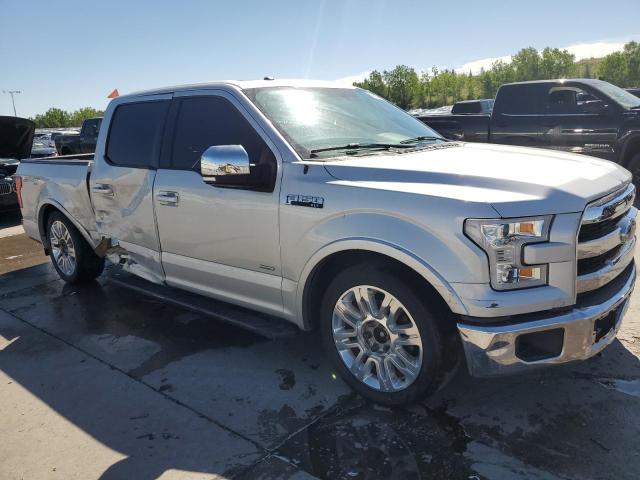 1FTEW1EP9GKE55444 - 2016 FORD F150 SUPERCREW SILVER photo 4