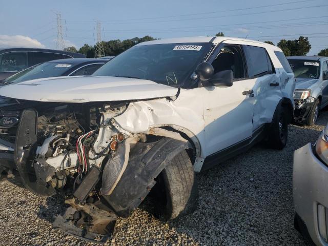 1FM5K8AR7EGB27639 - 2014 FORD EXPLORER POLICE INTERCEPTOR WHITE photo 1