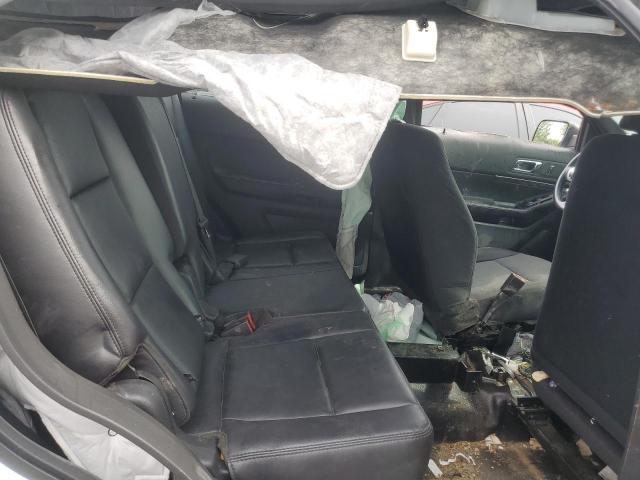 1FM5K8AR7EGB27639 - 2014 FORD EXPLORER POLICE INTERCEPTOR WHITE photo 10