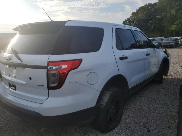 1FM5K8AR7EGB27639 - 2014 FORD EXPLORER POLICE INTERCEPTOR WHITE photo 3