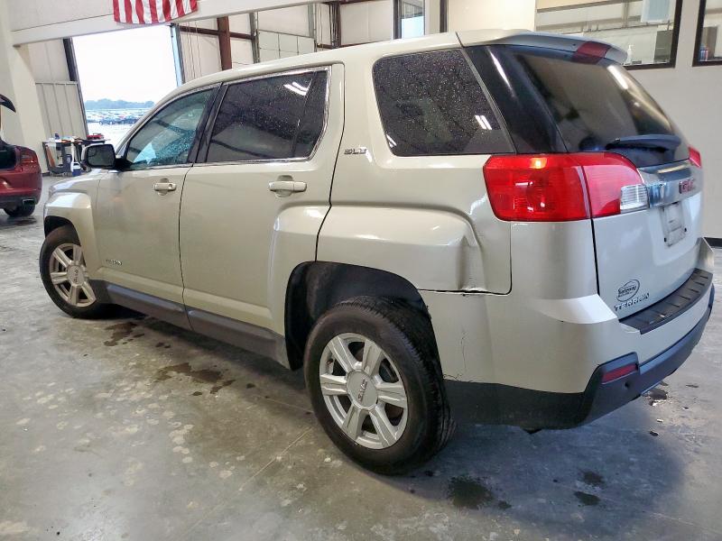 2GKALMEK5E6347775 - 2014 GMC TERRAIN SLE GOLD photo 2