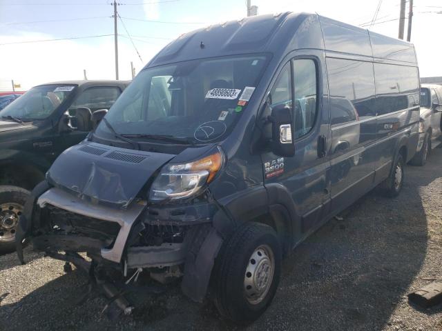 3C6MRVJG0ME587093 - 2021 RAM PROMASTER 3500 HIGH ლურჯი ფოტო 1